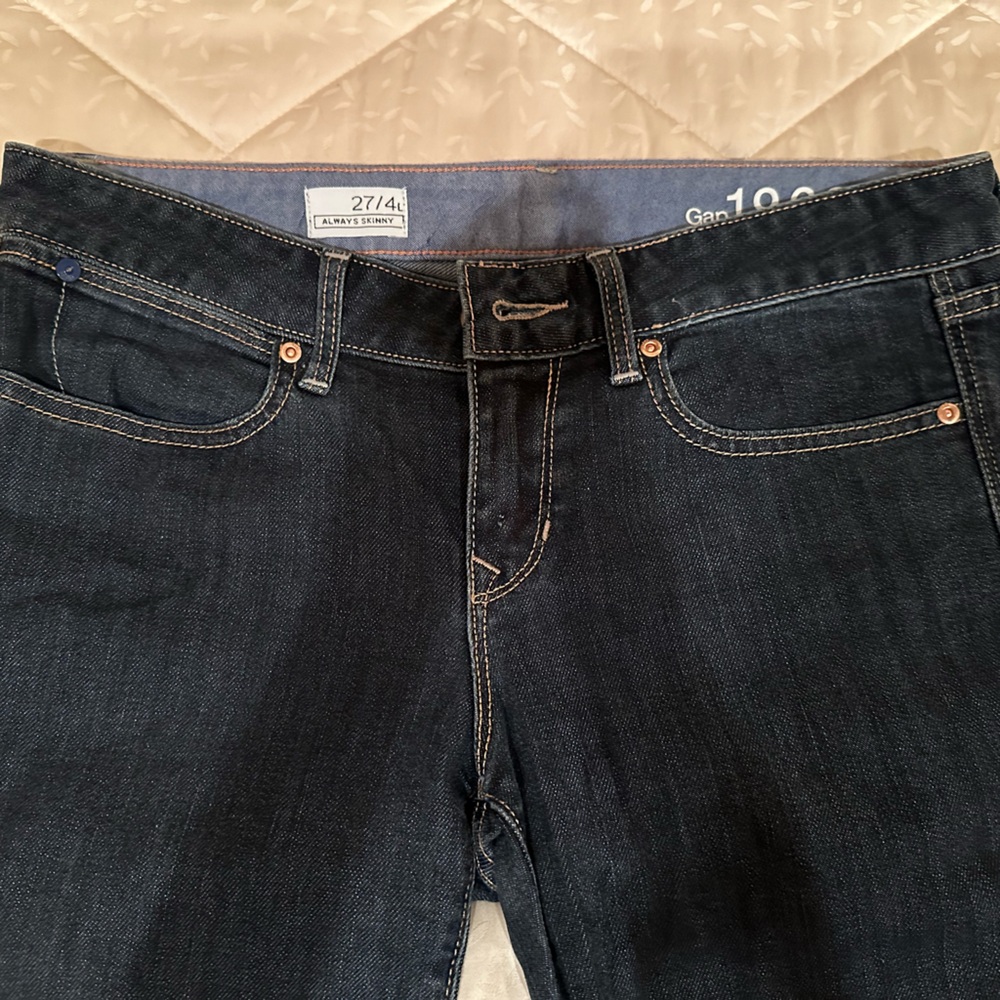 Jeans-Gap, dark blue, Skinny leg, size 27